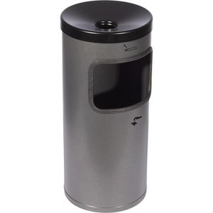 Aschenbecher TKG Rondo Kombi, 360039, grau, für Outdoor
