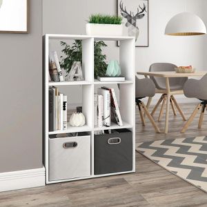 Produktbild für Bücherregal Vicco Karree, weiß