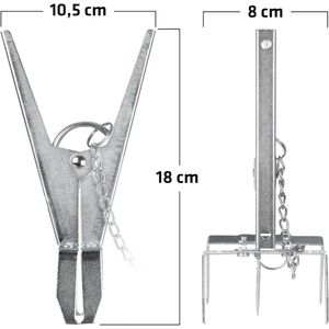 Produktbild für Wühlmausfalle Gardigo 70074, Zangenfalle