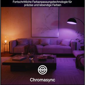 Produktbild für LED-Lampe Philips-Hue White Ambiance Bluetooth E27