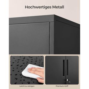 Produktbild für Aktenschrank Songmics OMC012B01, aus Metall