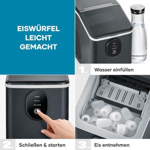 Produktbild für Eiswürfelmaschine Severin EZ 7415, Kunststoff, schwarz