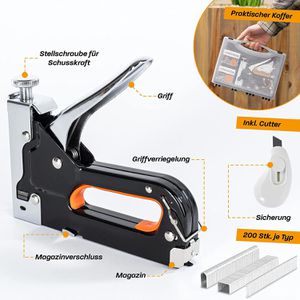 Produktbild für Handtacker Hinrichs 1456, im Koffer