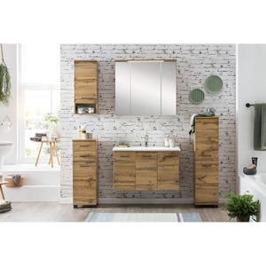 Produktbild für Spiegelschrank Schildmeyer Nora 142530, eiche