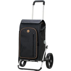 Produktbild für Einkaufstrolley Andersen Royal Shopper Folke schwarz klappbar