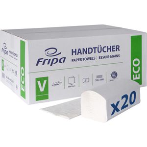 Produktbild für Papierhandtücher Fripa ECO 4012104, weiß