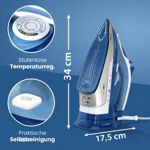Produktbild für Bügeleisen Clatronic DB 3706, kabellos, 2400 Watt