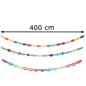 Produktbild für Girlande Amscan 1021 Flowers Blumengirlande, 4m