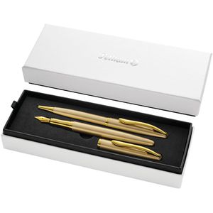 Produktbild für Schreibset Pelikan Jazz Noble Elegance, Metall, 2-teilig