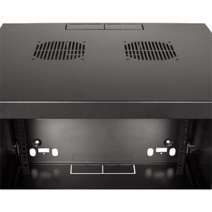 Produktbild für Netzwerkschrank LogiLink Single Section, W12F64B, 19 Zoll