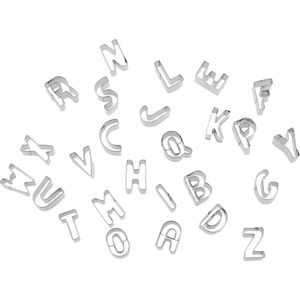 Ausstechformen Westmark 35362260, Set, Buchstaben