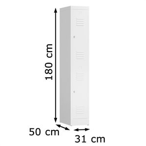 Produktbild für Spind ClassiX X-520217, weiß