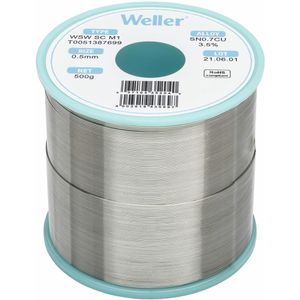 Lötzinn Weller T0051387699, Flussmittel, bleifrei