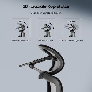 Produktbild für Bürostuhl FlexiSpot C7 Morpher Pro, C7B-MO-PRO