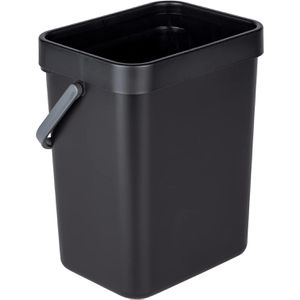 Produktbild für Mülleimer Wenko Tago, schwarz