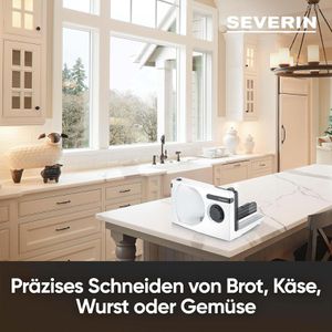 Produktbild für Allesschneider Severin AS 3912, elektrisch, 100W