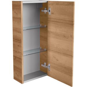Produktbild für Bad-Hängeschrank Fackelmann Milano, 84222, matt asteiche
