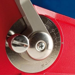 Produktbild für Klebebandabroller Tesa 6038, rot/blau