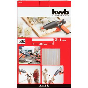 Produktbild für Heißklebesticks kwb 539350, transparent