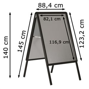 Produktbild für Kundenstopper Update-Displays Outdoor, DIN A0