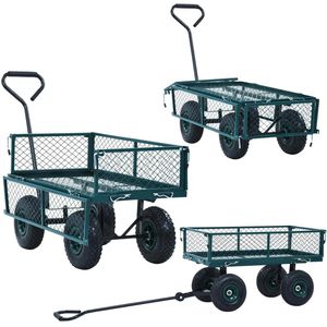 Produktbild für Gartenwagen vidaXL 145509, 87 Liter, bis 250 kg