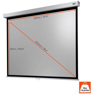 Produktbild für Beamer-Leinwand Celexon Rollo Professional Plus