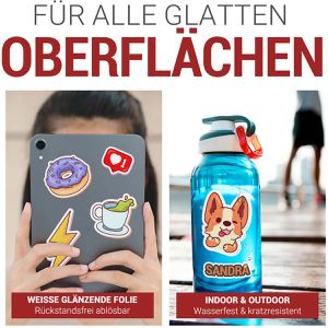 Produktbild für Kopierfolien Skullpaper Aufkleberfolie, A4, weiß