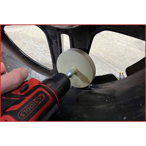 Produktbild für Folienradierer KS-Tools 515.5491, inkl. Adapter