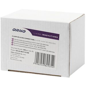 Produktbild für Verbindungsklemme Orno OR-SZ-8017/2/100, 2 Leiter