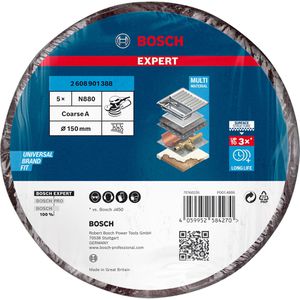 Produktbild für Schleifvlies Bosch Expert N880, 2608901388, Körnung grob