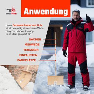 Produktbild für Schneeschieber SHW 54786