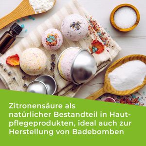 Produktbild für Zitronensäure GreatVita Monohydrat E-330, Pulver