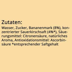 Produktbild für Saft Durstlöscher Banane-Sauerkirsche
