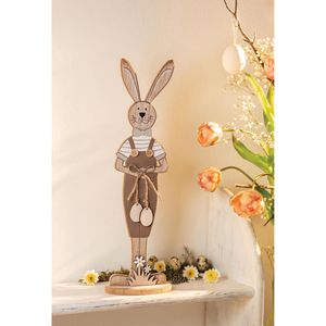 Produktbild für Osterdeko Frank-Flechtwaren 771049 Hase XL Fridolin, braun