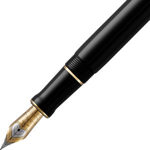Produktbild für Füller Parker Duofold Classic Black G.C., Feder F