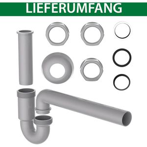 Produktbild für Siphon Kirchhoff ECO Röhrensiphon für Waschbecken