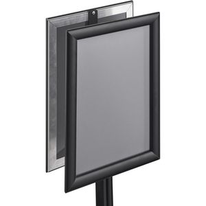 Produktbild für Infoständer Böttcher-AG Classic aus Aluminium, schwarz, A4