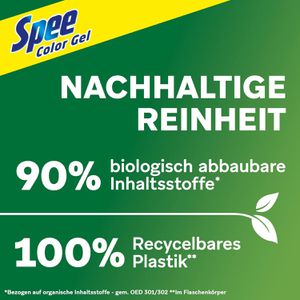 Produktbild für Waschmittel Spee Gel Color 4+1