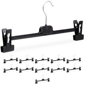 Produktbild für Hosenbügel Relaxdays 100497940, aus Kunststoff