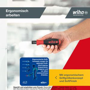 Produktbild für Schraubendreher Wiha TorqueVario-S, 2852S1001, 34614, Set