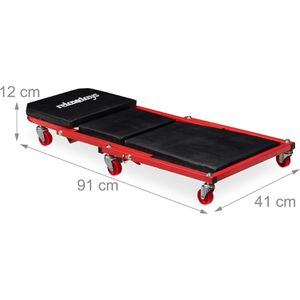 Produktbild für Werkstatt-Rollbrett Relaxdays 10033759, bis 150kg