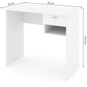 Produktbild für Schreibtisch Vicco Colin, weiß
