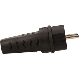 Produktbild für Schutzkontaktstecker Orno AE-1315, schwarz