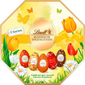 Schokoeier Lindt klassische Spezialitäten