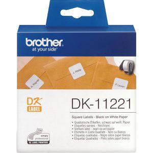 Produktbild für Brother-Etiketten Brother DK-11221, weiß