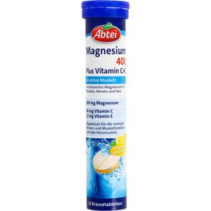Magnesium Abtei Plus, 15 Brausetabletten