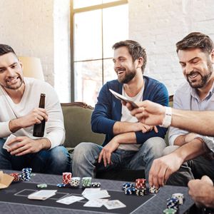 Produktbild für Pokermatte Relaxdays 10034235, 180 x 90 cm