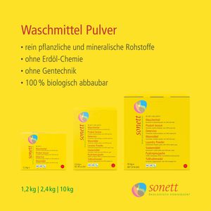 Produktbild für Waschmittel Sonett DE1011 Vollwaschmittel