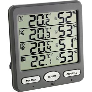Produktbild für Thermo-Hygrometer TFA 30.3054.10, Klima-Monitor, digital