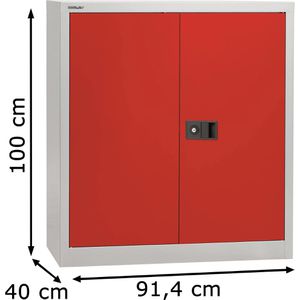 Produktbild für Aktenschrank Bisley E402A01, aus Metall
